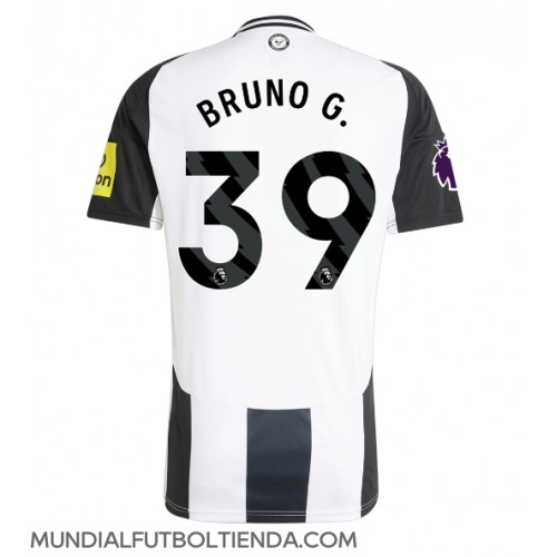 Camiseta Newcastle United Bruno Guimaraes #39 Primera Equipación Replica 2024-25 mangas cortas